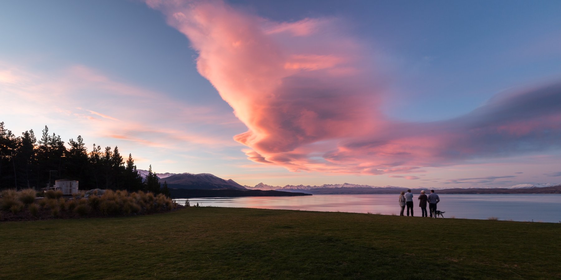 sunset view from ashley mackenzie villa