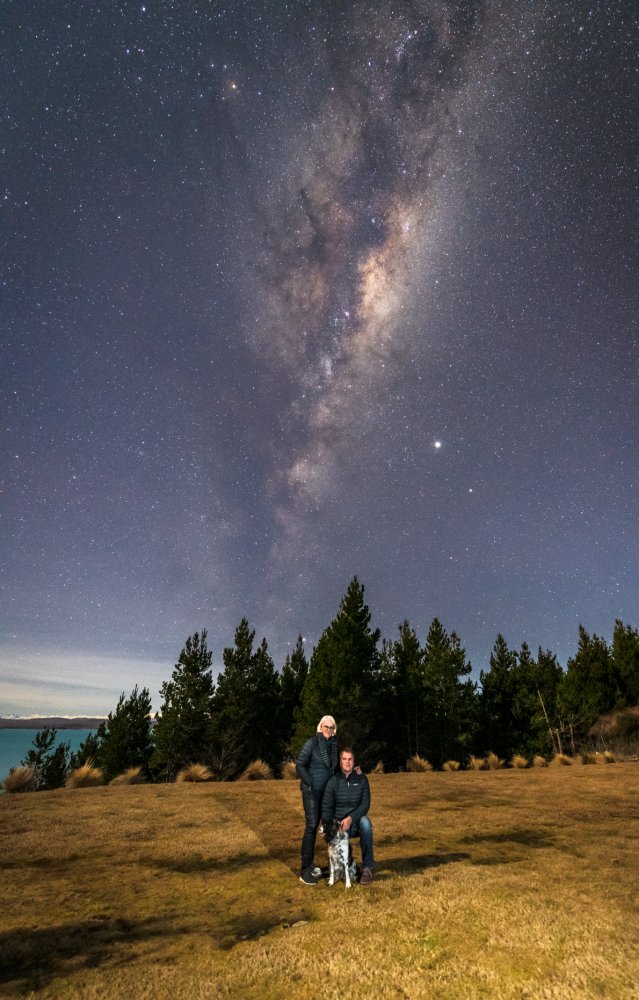 milky way with luke and kaye paardekooper