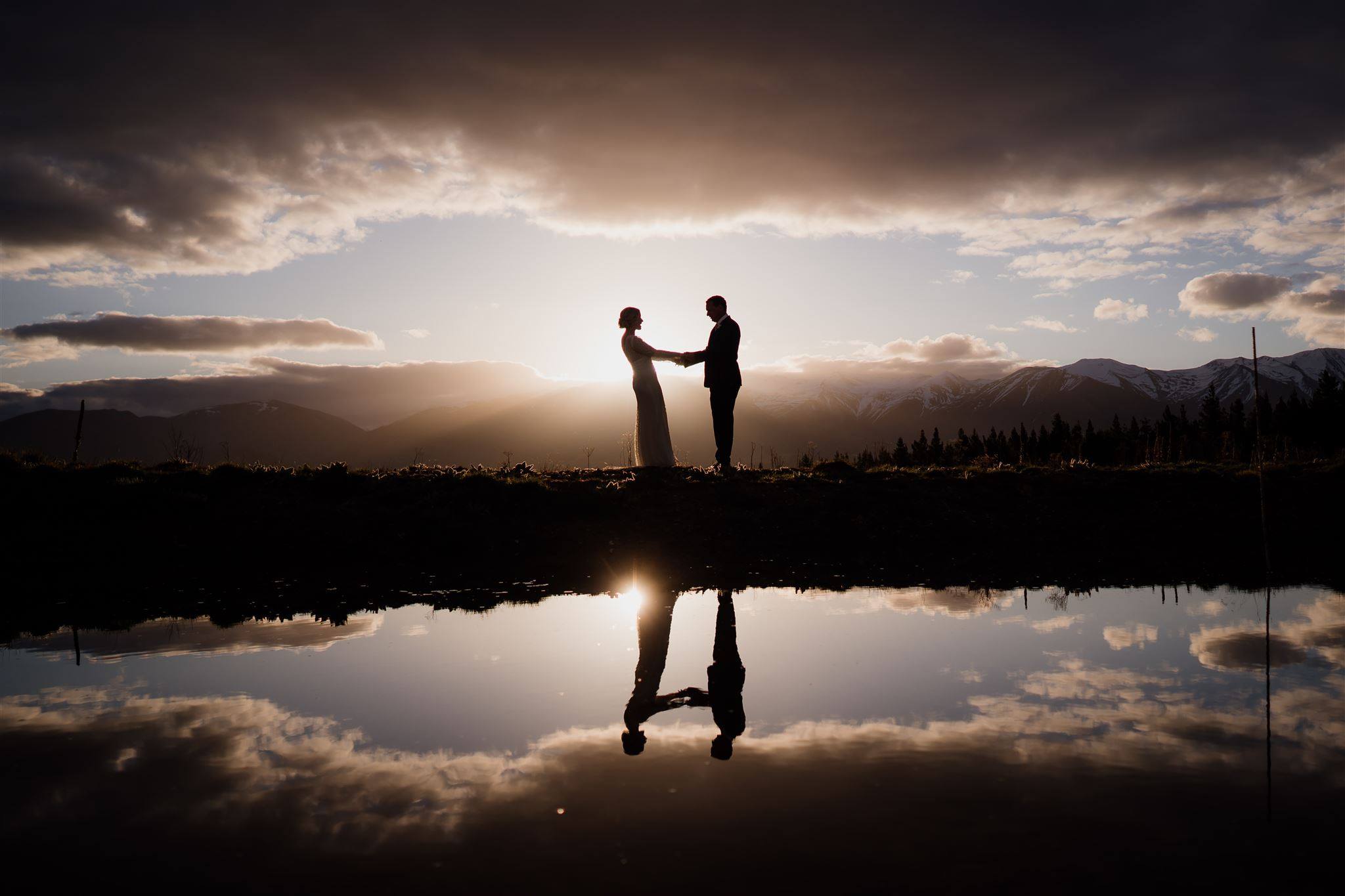 Intimate and Private Elopement Wedding