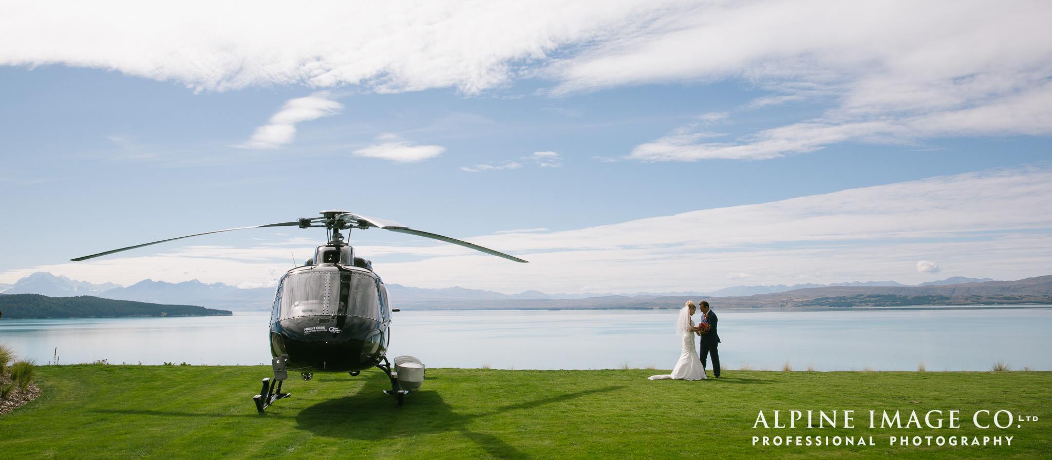 mt cook lakeside retreat wedding
