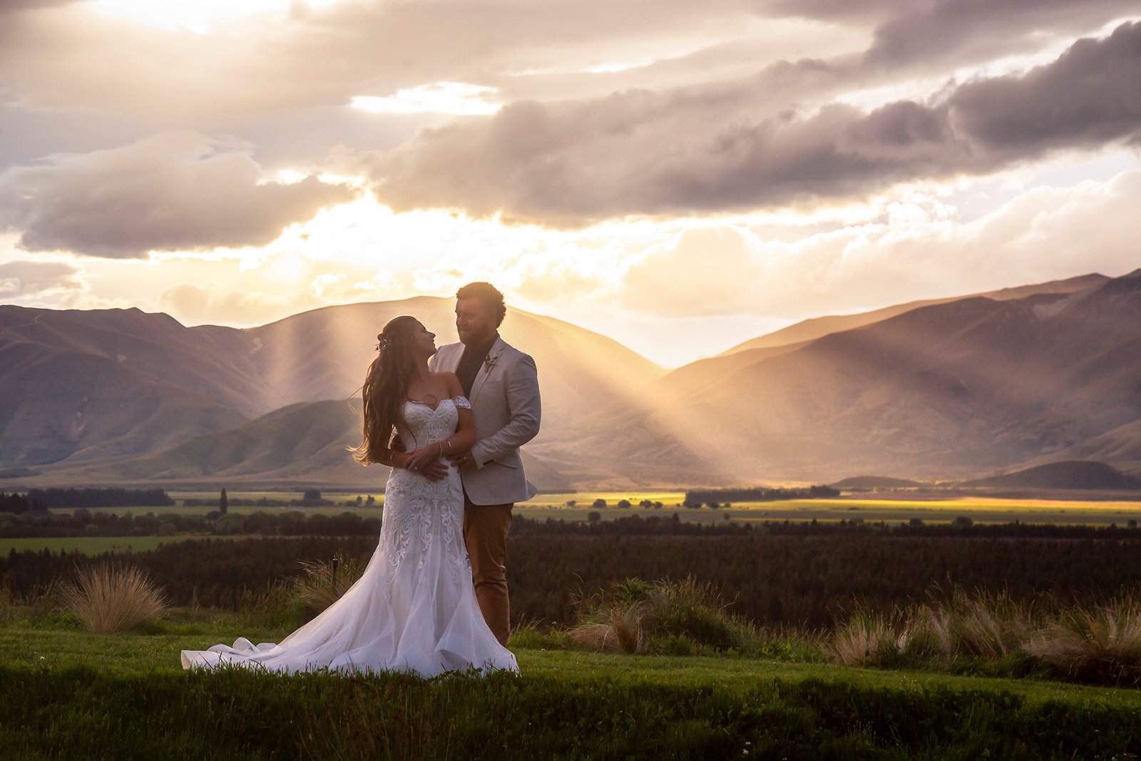 sunset view from ashley mackenzie villa