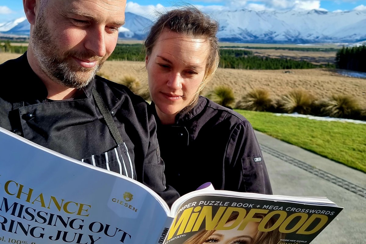 relaxing in the private fantail spa tub